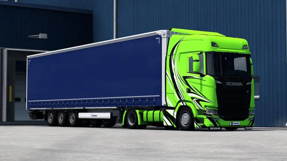 ETS2 - Scania S Gunter Kolbitsch-Style Skin V1.1 (1.37.x)