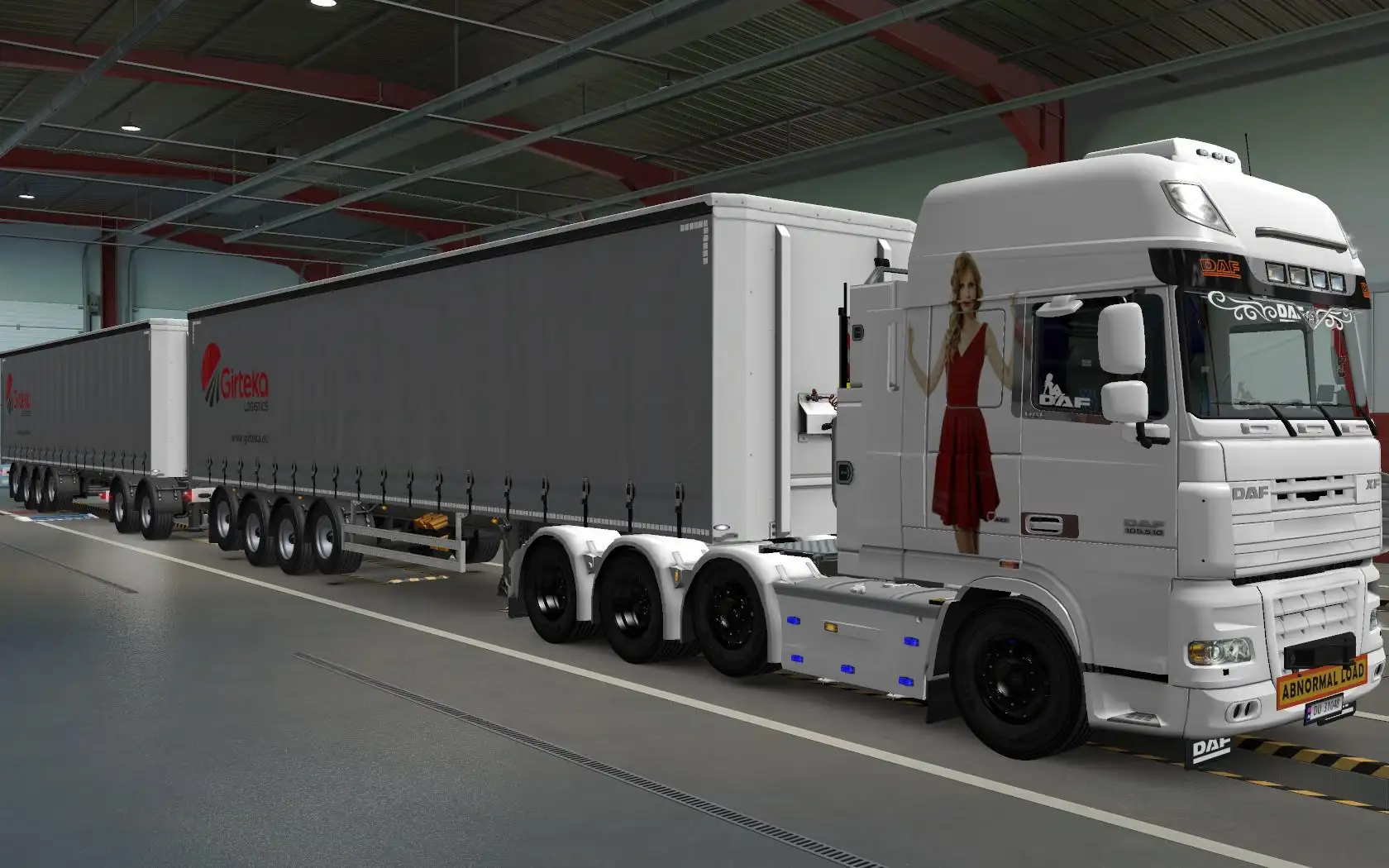 ETS2 - Daf Xf 105 Taylor Swift Skin (1.37.x)