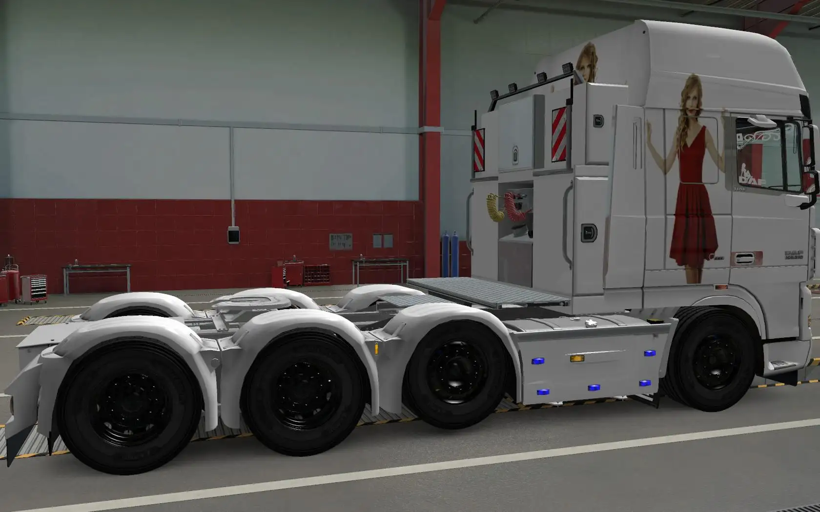ETS2 - Daf Xf 105 Taylor Swift Skin (1.37.x)