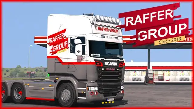 ETS2 - Scania RJL Raffer Group Skin V1.0 (1.37.x)