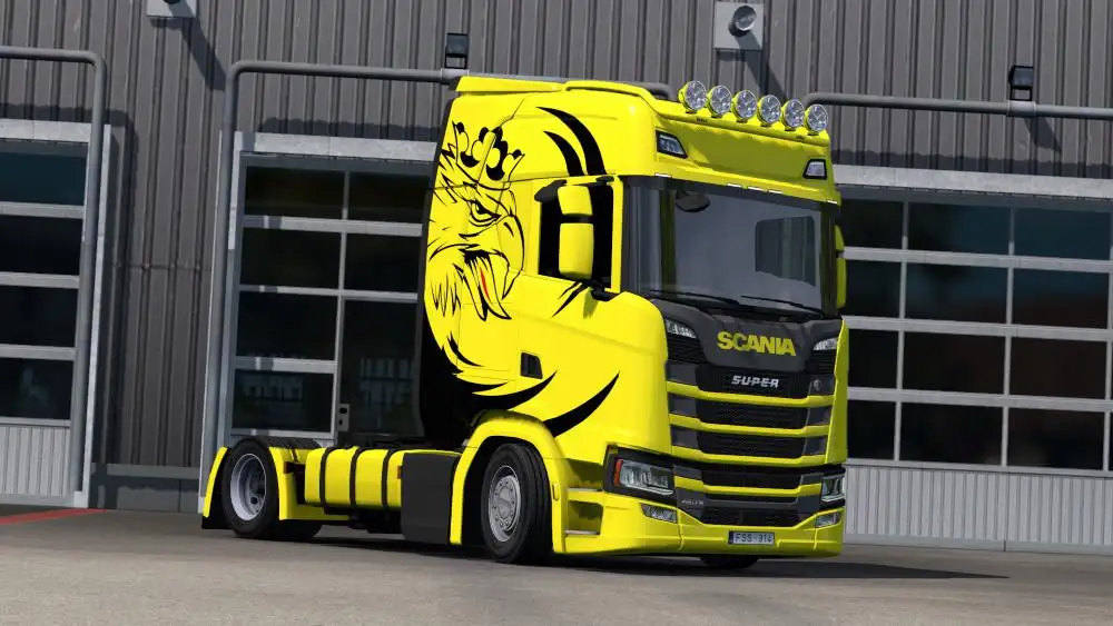 ETS2 - Scania S Dragicevic Style Skin V1.1 (1.37.x) ETS2 - Scania S Dragicevic Style Skin V1.1 (1.37.x)