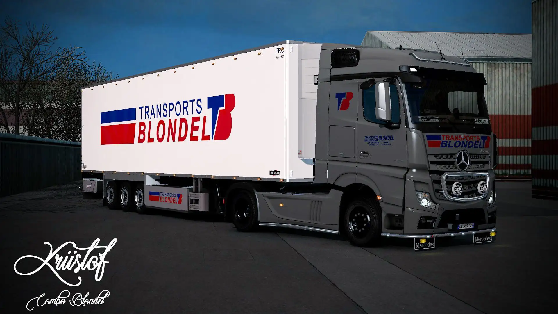 ETS2 - Chereau Combo Skin Pack V1.7 (1.37.x)