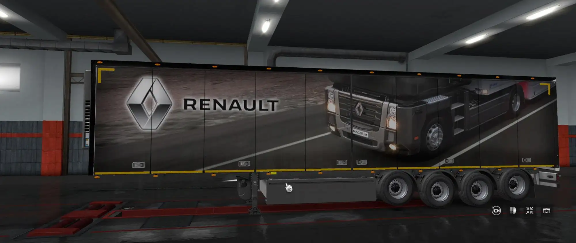 ETS2 - Renault Company Trailer V1.0 (1.37.x)