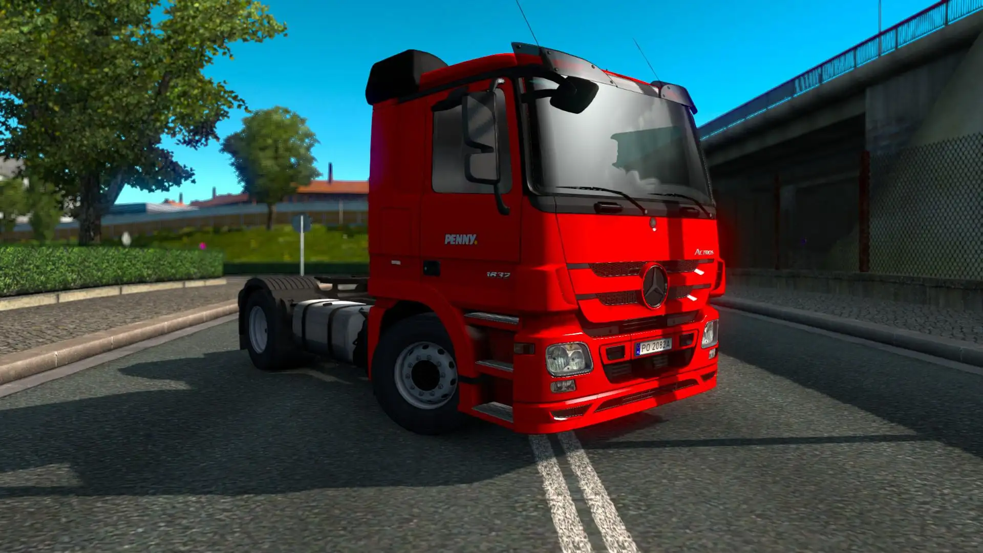ETS2 - Mercedes-Benz Actros 2009 Penny Skin V1.4 (1.37.x) ETS2 - Mercedes-Benz Actros 2009 Penny Skin V1.4 (1.37.x)