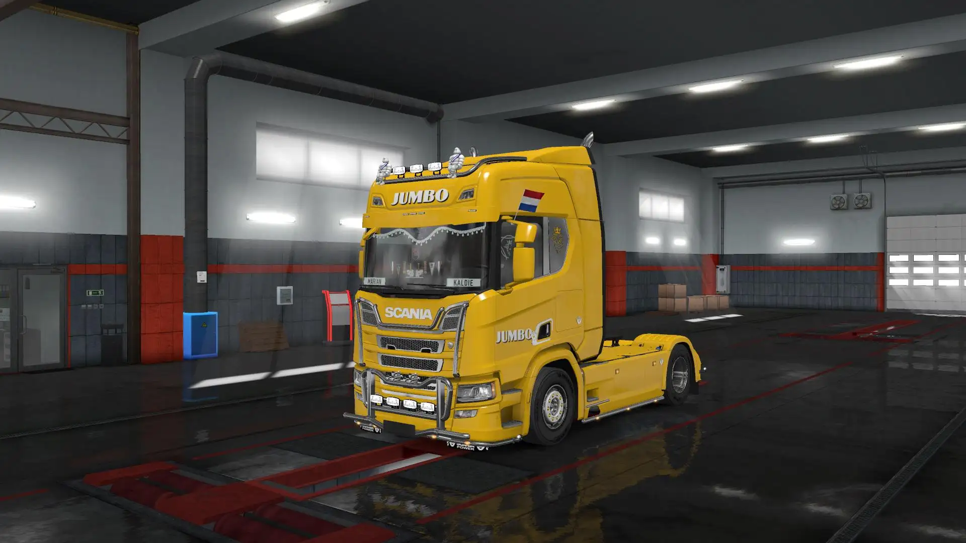 ETS2 - Jumbo Supermarket Truck & Trailer Pack V1.0 (1.37.x) ETS2 - Jumbo Supermarket Truck & Trailer Pack V1.0 (1.37.x)