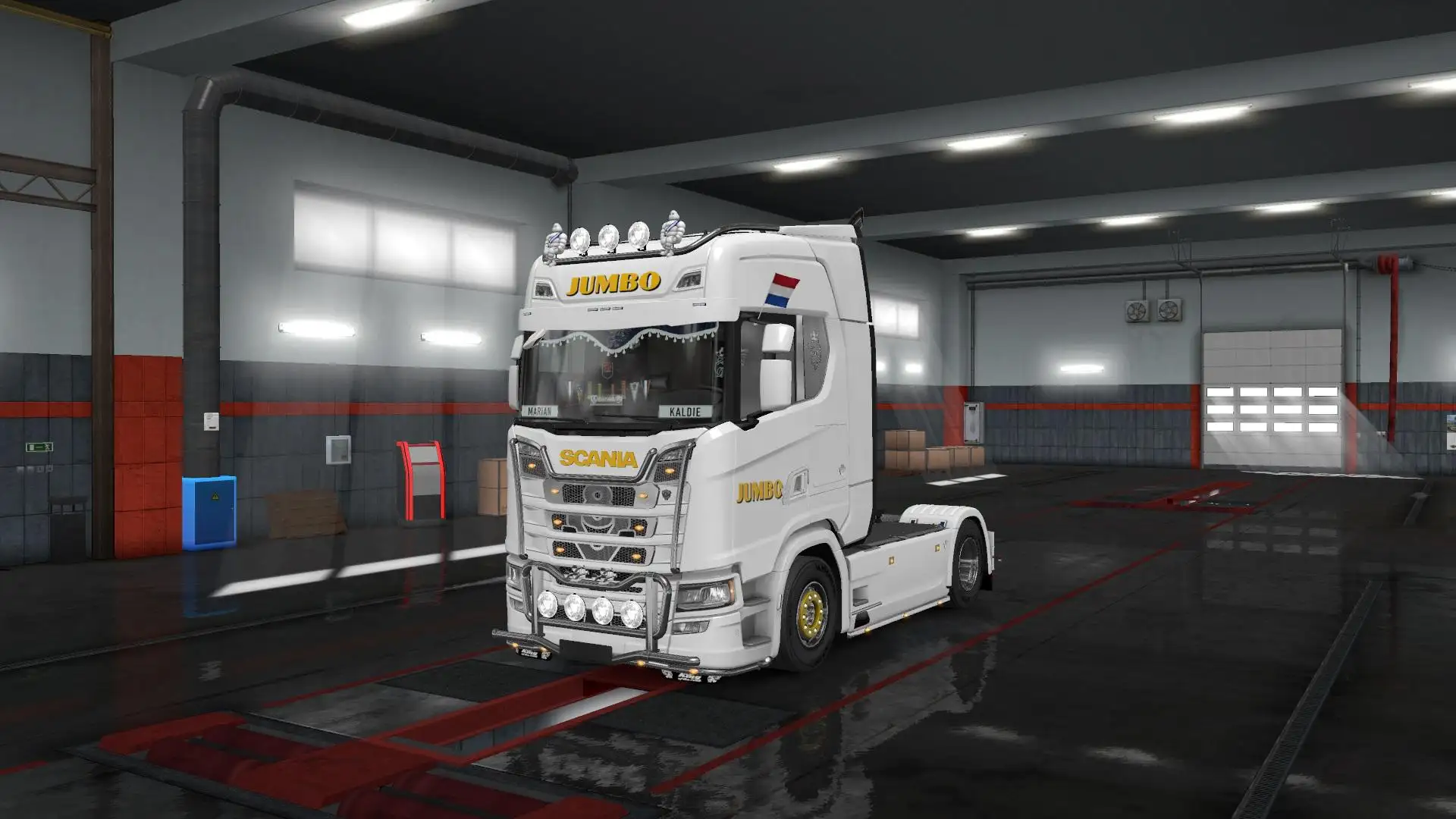ETS2 - Jumbo Supermarket Truck & Trailer Pack V1.0 (1.37.x) ETS2 - Jumbo Supermarket Truck & Trailer Pack V1.0 (1.37.x)