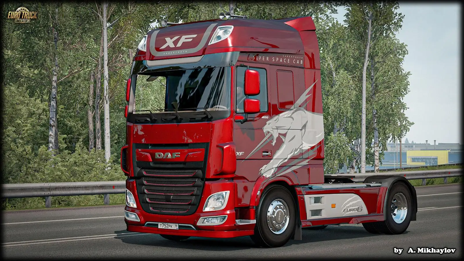 ETS2 - Daf XF Euro 6 Sabertooth Multicolor Skin Pack V1.0 (1.37.x) ETS2 - Daf XF Euro 6 Sabertooth Multicolor Skin Pack V1.0 (1.37.x)