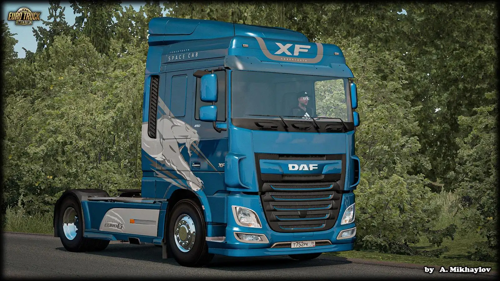 ETS2 - Daf XF Euro 6 Sabertooth Multicolor Skin Pack V1.0 (1.37.x) ETS2 - Daf XF Euro 6 Sabertooth Multicolor Skin Pack V1.0 (1.37.x)