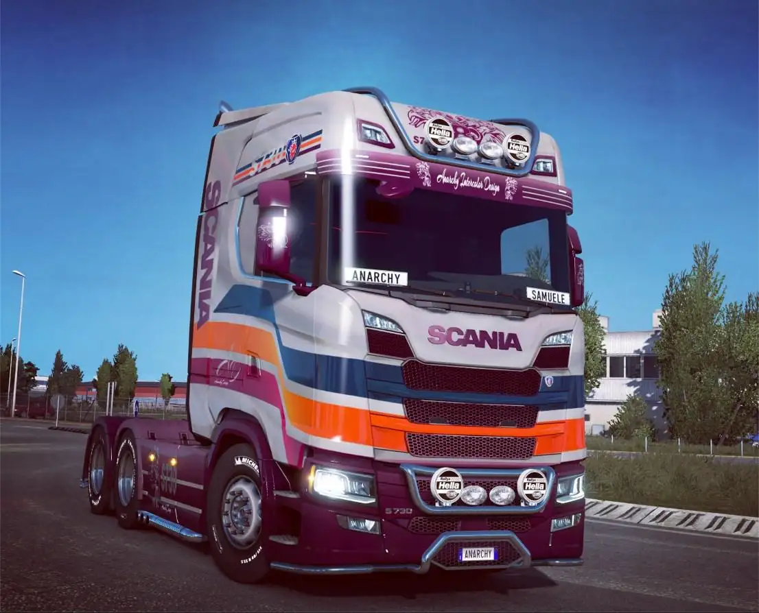 ETS2 - Anarchy Intercolor Design – Special Edition V1.0 (1.37.x) ETS2 - Anarchy Intercolor Design – Special Edition V1.0 (1.37.x)