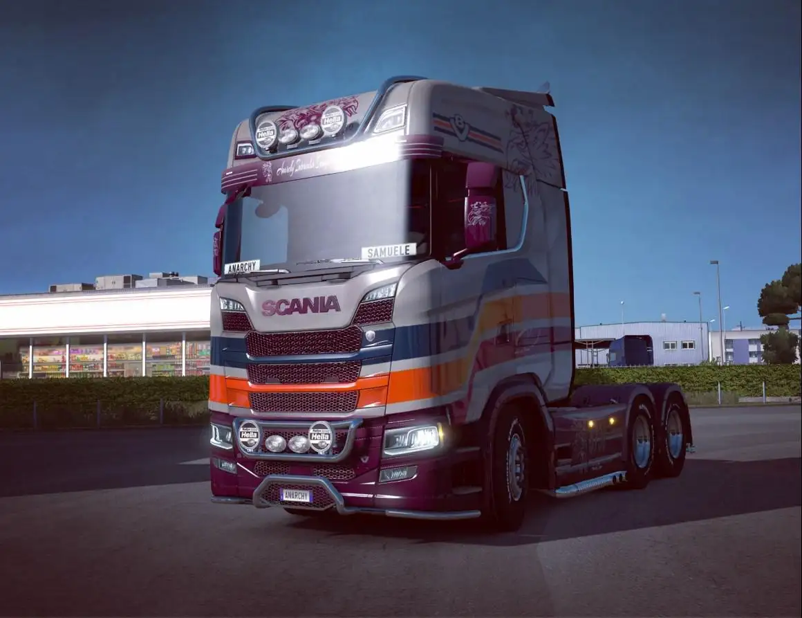 ETS2 - Anarchy Intercolor Design – Special Edition V1.0 (1.37.x) ETS2 - Anarchy Intercolor Design – Special Edition V1.0 (1.37.x)