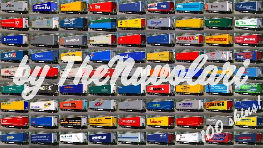 ETS2 - Krone Megaliner Skinpack V2.5 (1.36.x) ETS2 - Krone Megaliner Skinpack V2.5 (1.36.x)