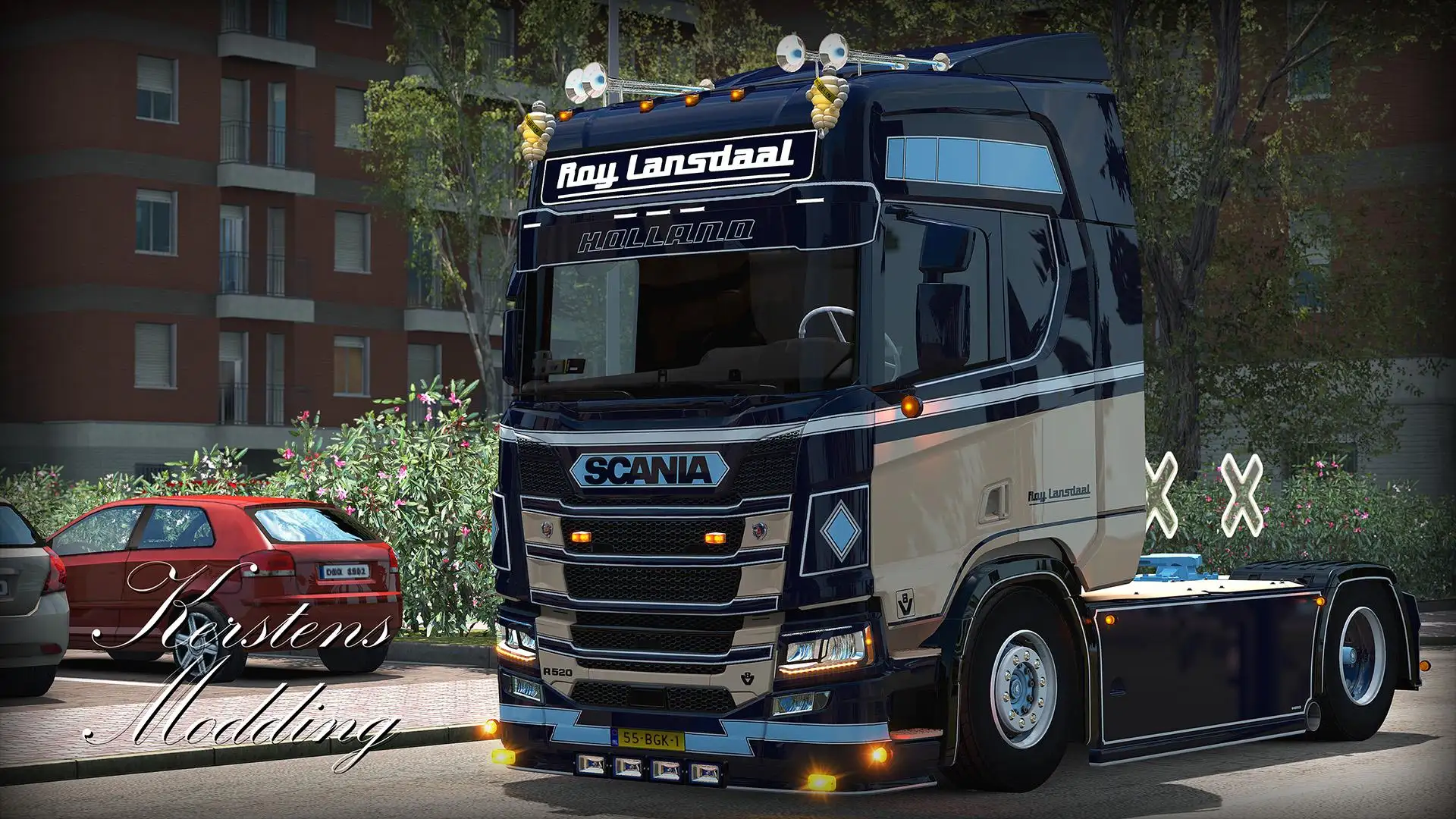ETS2 - Roy Lansdaal R520 Skin (1.37.x) ETS2 - Roy Lansdaal R520 Skin (1.37.x)