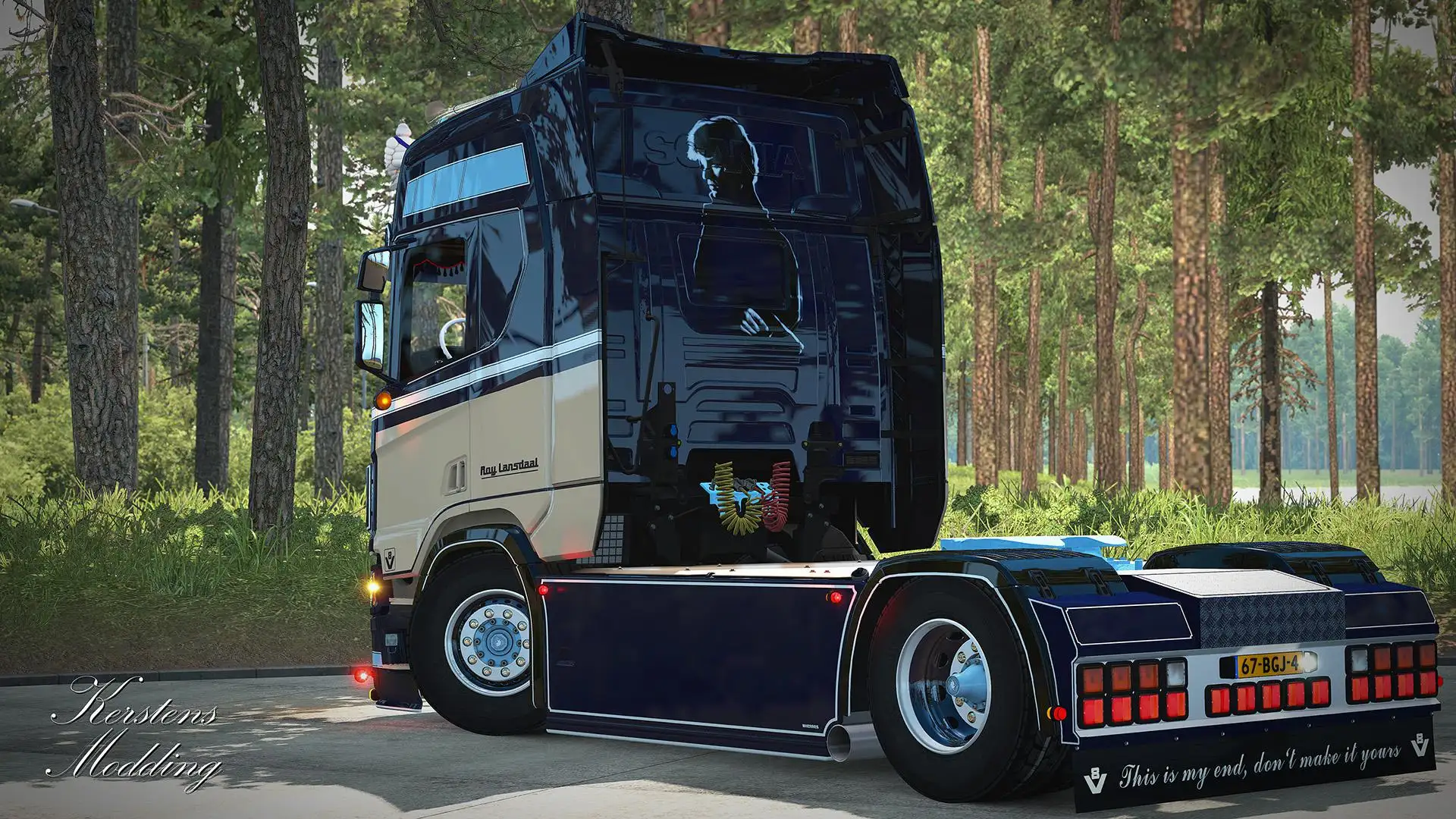 ETS2 - Roy Lansdaal R520 Skin (1.37.x) ETS2 - Roy Lansdaal R520 Skin (1.37.x)