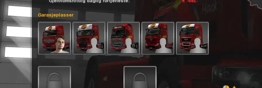 ETS2 - Lightning McQueen Skin V1.0 (1.36.x)