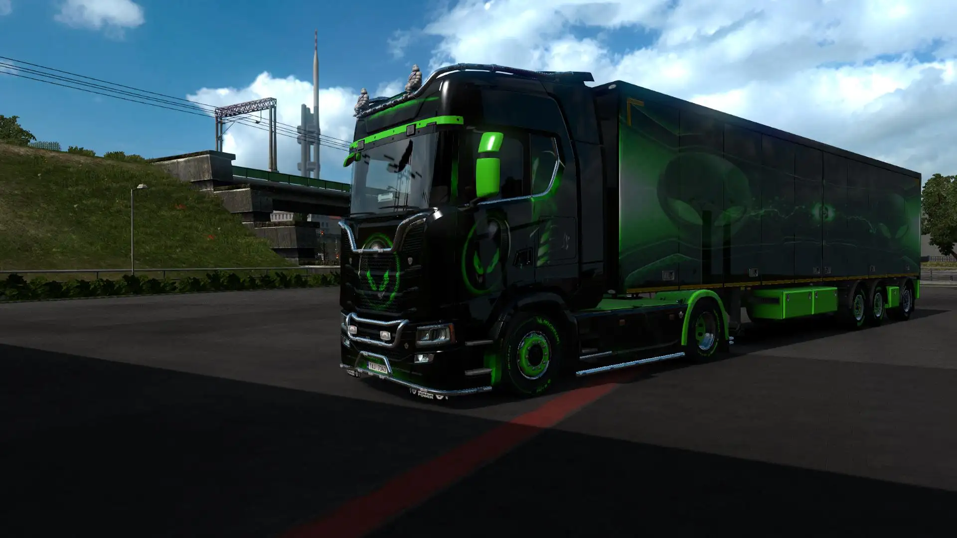 ETS2 - Scania Alien Ware Pack (1.36.x) ETS2 - Scania Alien Ware Pack (1.36.x)