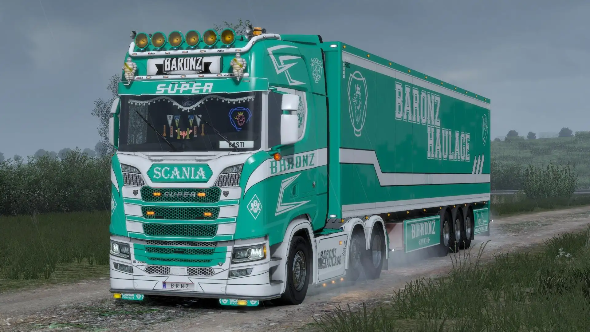 ETS2 - Baronz Haulage Skin Pack (1.36.x)