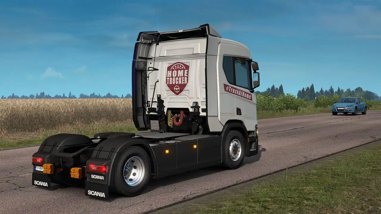 ETS2 - Truck At Home Skin (1.36.x)