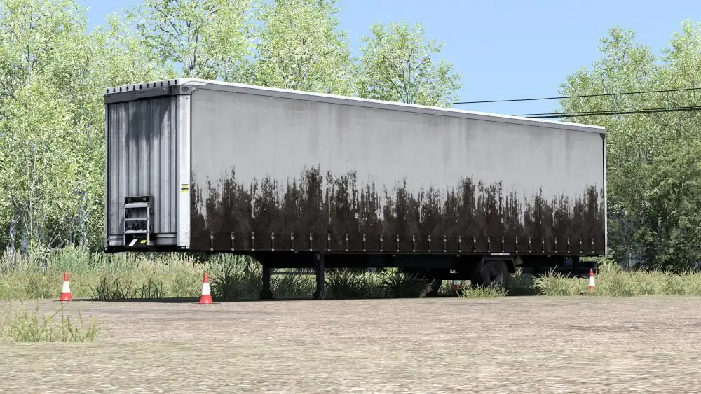ETS2 - Paintable Dirty Skin for Krone Megaliner (1.36.x) ETS2 - Paintable Dirty Skin for Krone Megaliner (1.36.x)