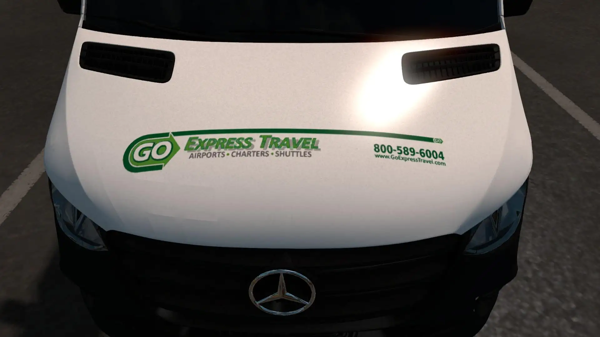 ETS2 - Go Express Travel Skin (2019 Mercedes Sprinter) V1.0 (1.36.x) ETS2 - Go Express Travel Skin (2019 Mercedes Sprinter) V1.0 (1.36.x)