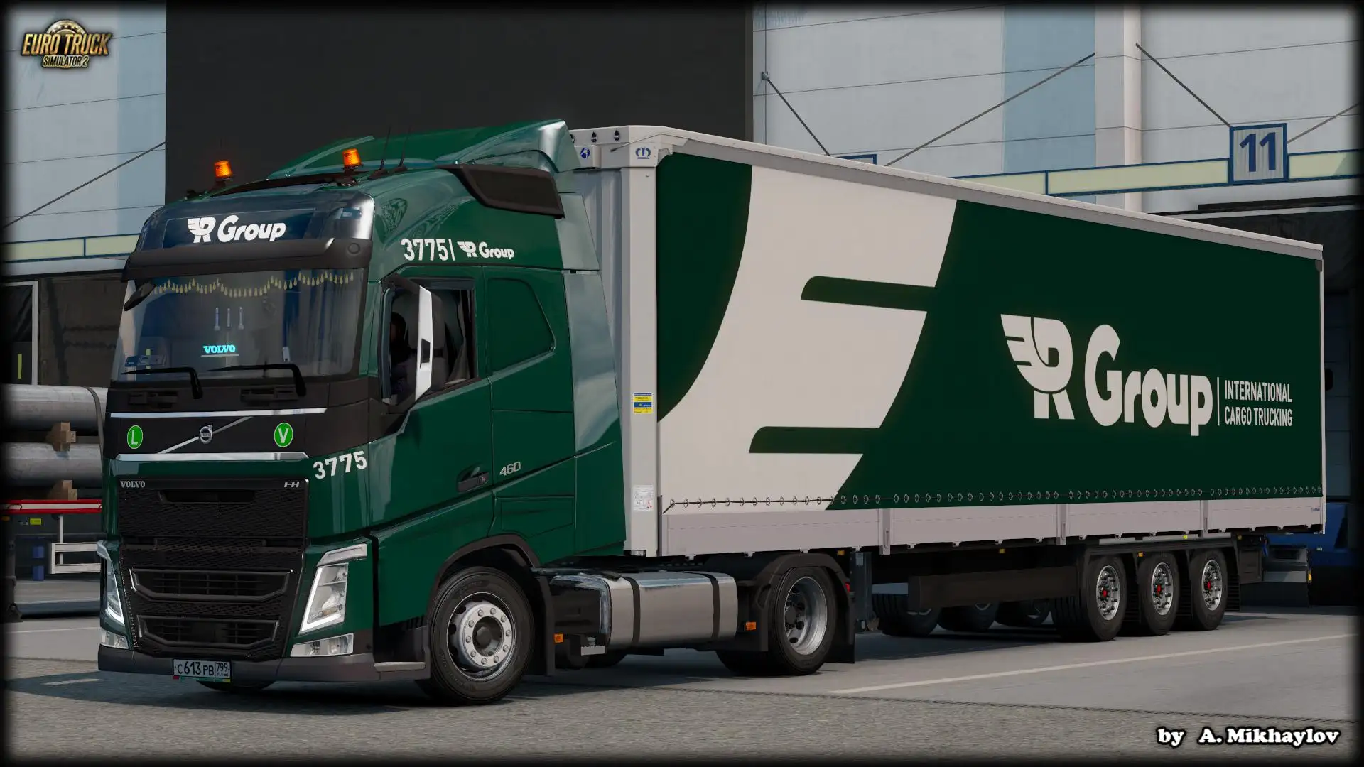 ETS2 - Volvo FH4 R-Group Combo Skin V1.0 (1.36.x) ETS2 - Volvo FH4 R-Group Combo Skin V1.0 (1.36.x)