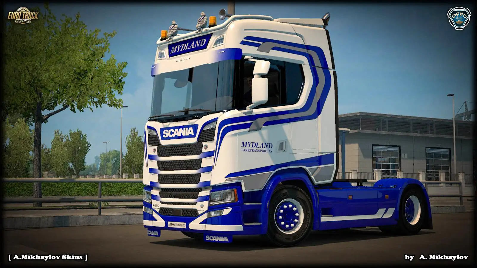 ETS2 - Scania S Highline Mydland Skin V1.0 (1.36.x)