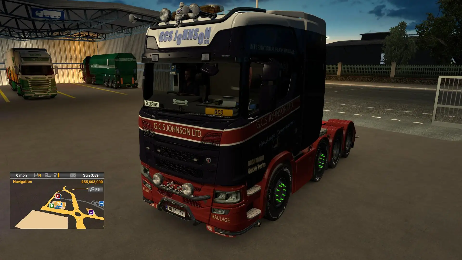 ETS2 - Scania GCS Pack V1.0 (1.36.x)