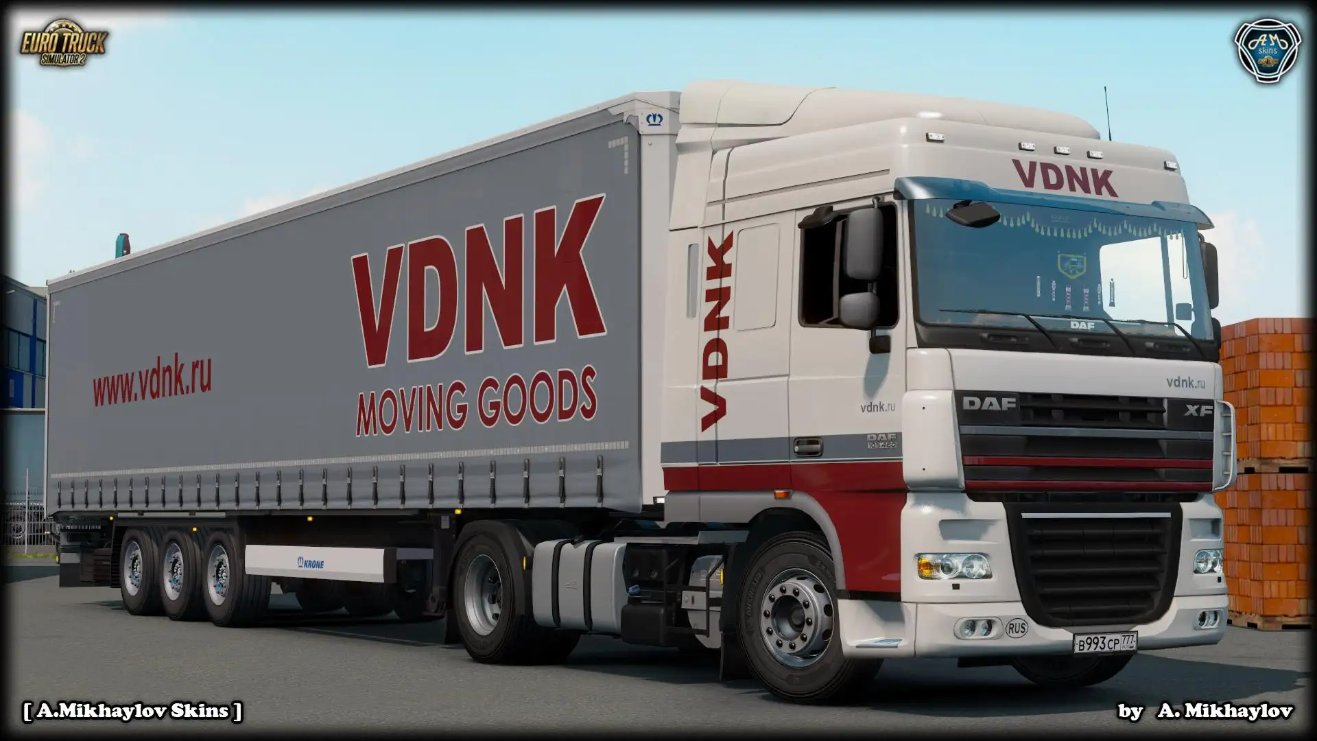 ETS2 - Daf XF 105 Combo Skin V1.0 (1.36.x)