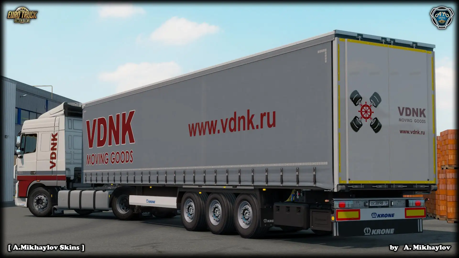 ETS2 - Daf XF 105 Combo Skin V1.0 (1.36.x)