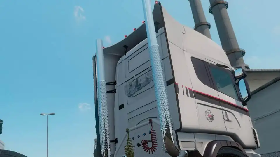 ETS2 - Scania R4 Dutch Container Transport Skin V1.0 (1.36.x)
