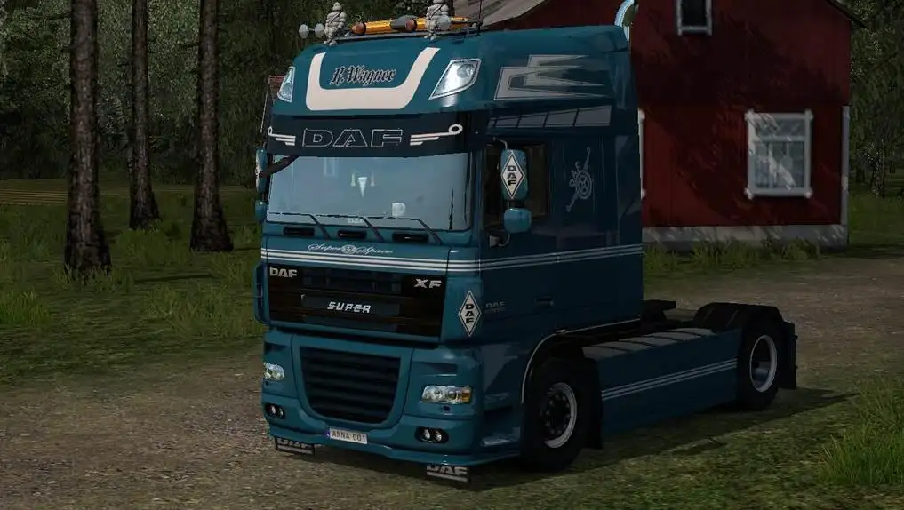 ETS2 - Daf Xf 105 R.Wagner Skin V1.0 (1.36.x)