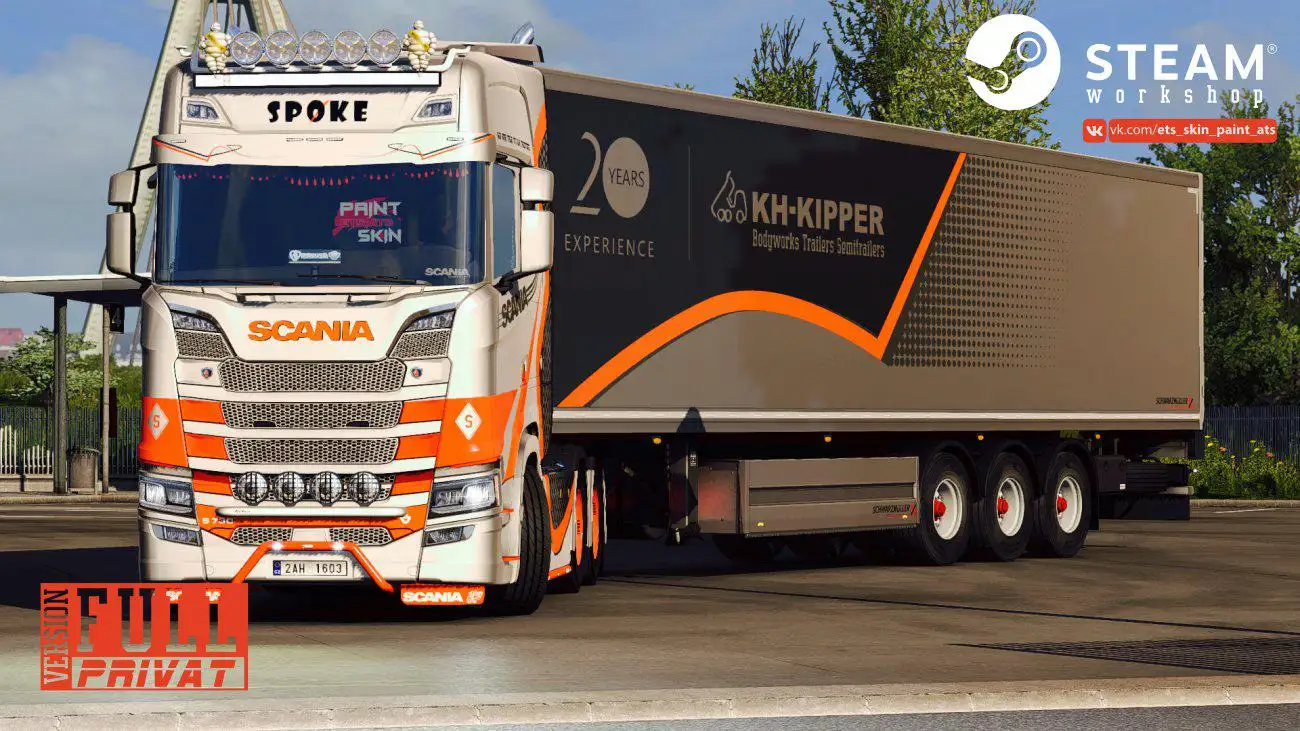 ETS2 - Scania S + Schwarzmuller Spoke Skin V1.0 (1.36.x) ETS2 - Scania S + Schwarzmuller Spoke Skin V1.0 (1.36.x)