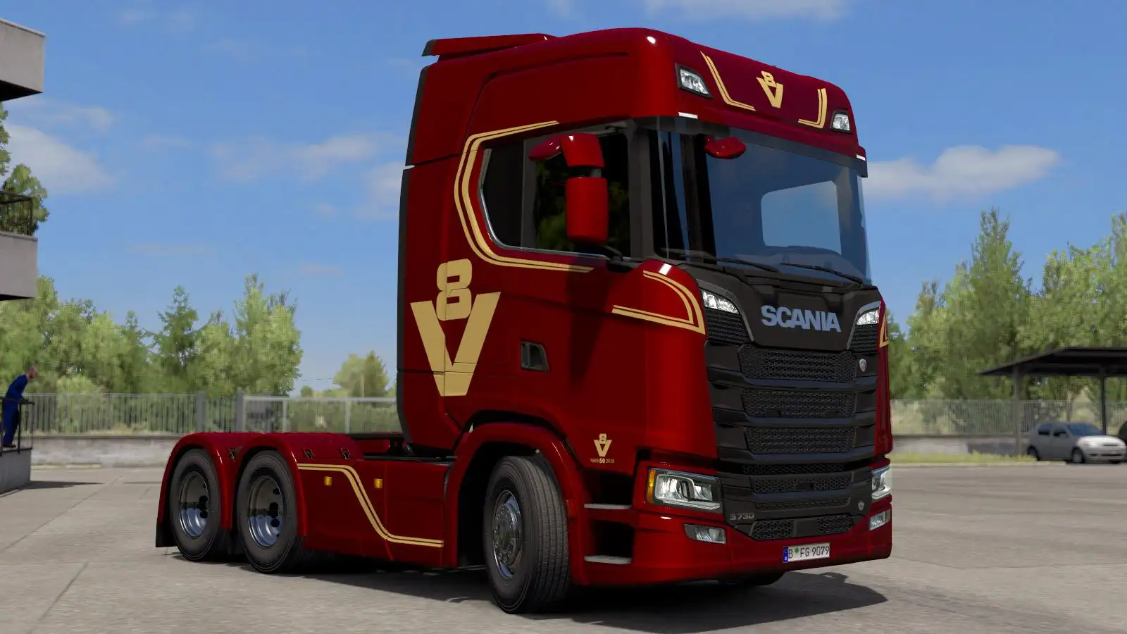 ETS2 - Scania S V8 50th Anniversary Limited Edition Skin V1.0 (1.36.x) ETS2 - Scania S V8 50th Anniversary Limited Edition Skin V1.0 (1.36.x)