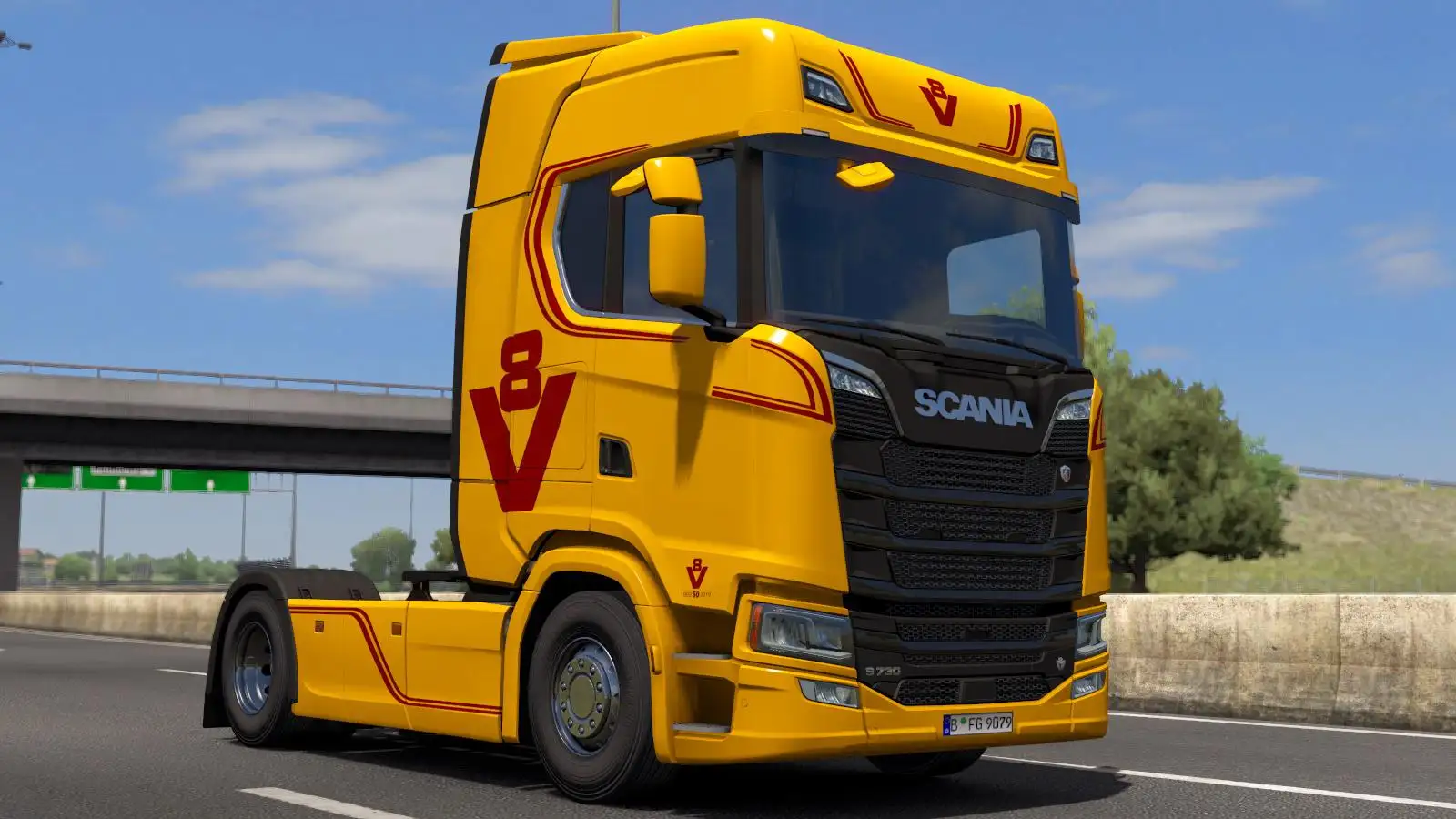 ETS2 - Scania S V8 50th Anniversary Limited Edition Skin V1.0 (1.36.x) ETS2 - Scania S V8 50th Anniversary Limited Edition Skin V1.0 (1.36.x)