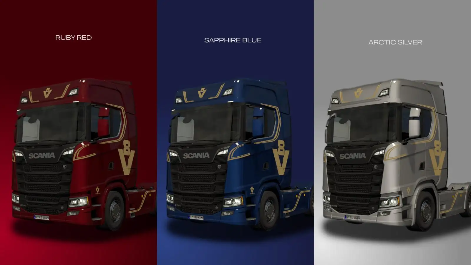 ETS2 - Scania S V8 50th Anniversary Limited Edition Skin V1.0 (1.36.x) ETS2 - Scania S V8 50th Anniversary Limited Edition Skin V1.0 (1.36.x)