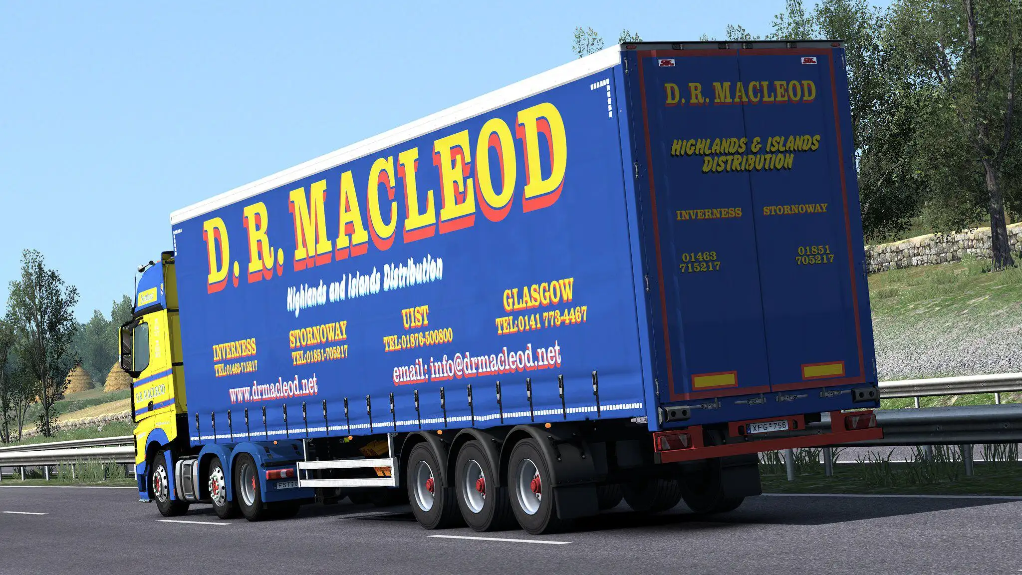 ETS2 - D. R. Macleod Ltd Skinpack V1.0 (1.36.x)