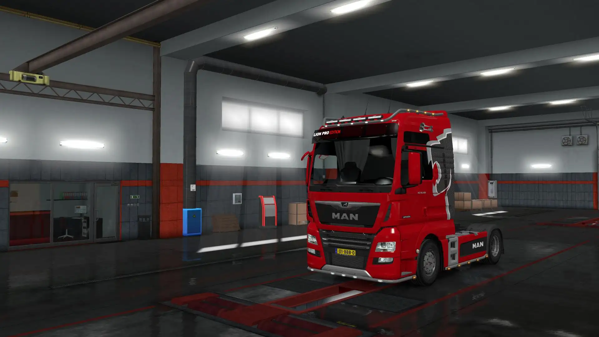 ETS2 - Man Lion Pro Edition Skin for Madster V1.0 (1.36.x) ETS2 - Man Lion Pro Edition Skin for Madster V1.0 (1.36.x)