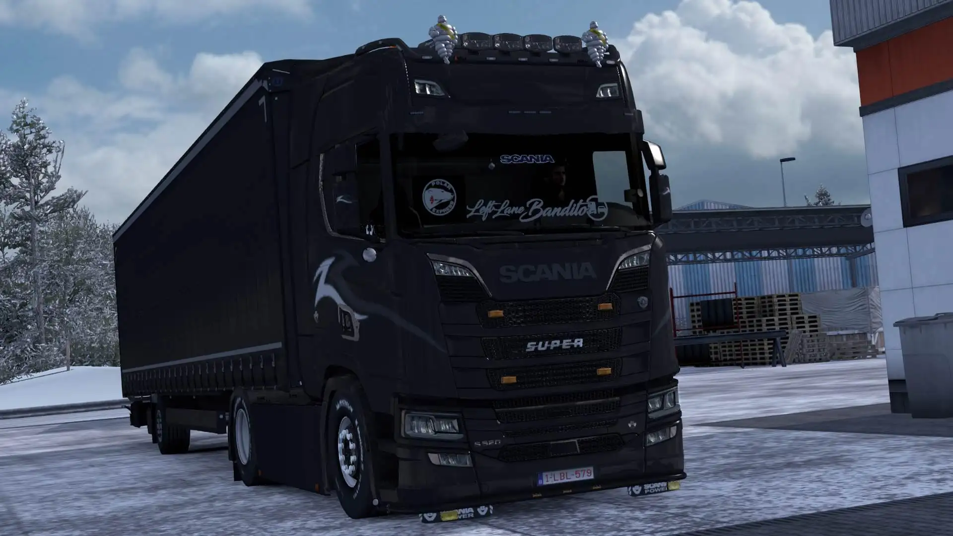 ETS2 - Skin Addons Left Lane Bandito for Schullis Skin Sticker V1.0 (1.36.x) ETS2 - Skin Addons Left Lane Bandito for Schullis Skin Sticker V1.0 (1.36.x)