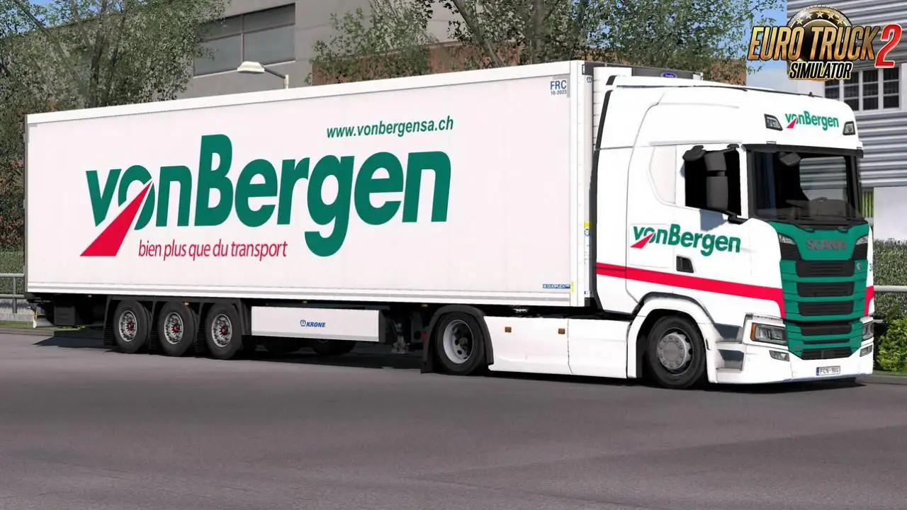 ETS2 - Krone CoolLiner Mega Skinpack V1.5 (1.36.x)
