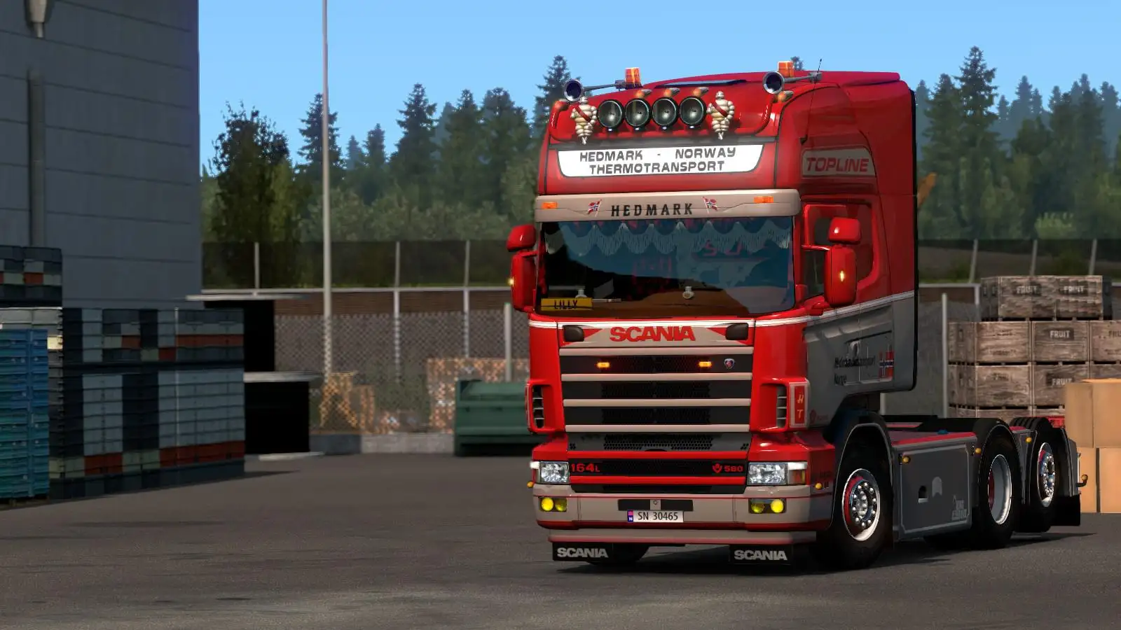 ETS2 - Scania RJL 4 Series Hedmark Transport Skin V1.0 (1.36.x) ETS2 - Scania RJL 4 Series Hedmark Transport Skin V1.0 (1.36.x)