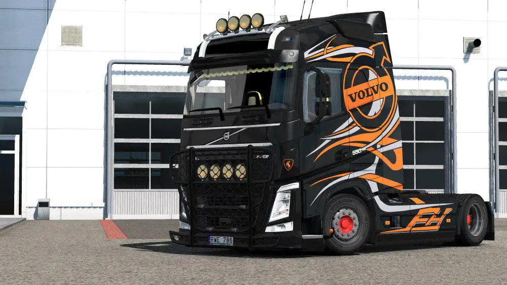 ETS2 - Volvo FH 2012 Custom Luis E Filipe Skin V1.0 (1.35.x) ETS2 - Volvo FH 2012 Custom Luis E Filipe Skin V1.0 (1.35.x)
