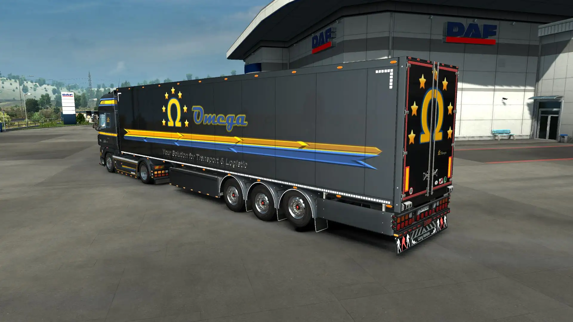 ETS2 - Omega Skinpack V2.1 (1.36.x)