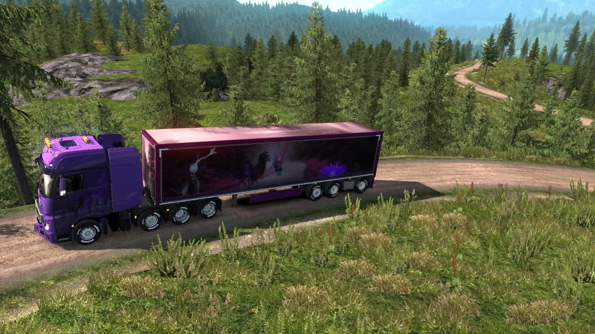 ETS2 - Different Skins AI Traffic Mod (1.36.x)