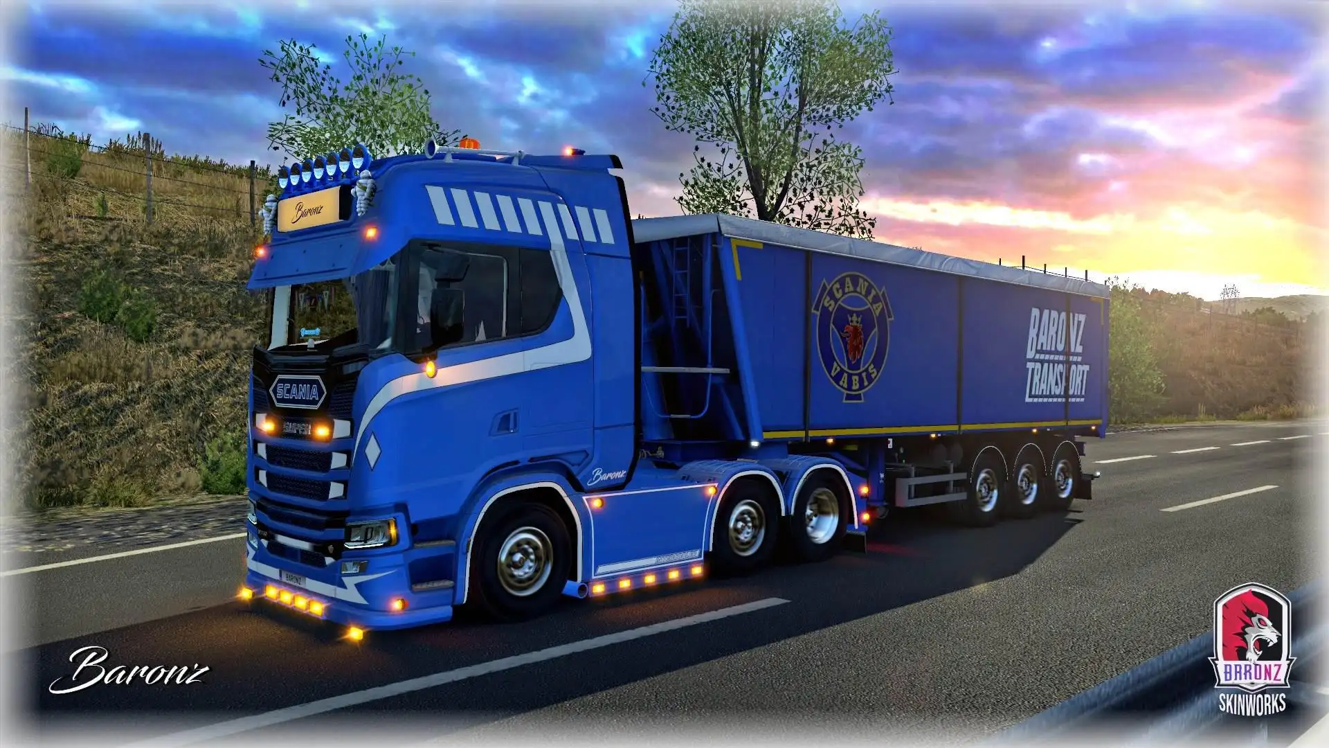 ETS2 - Baronz Transport Skin V2.0 (1.36.x) ETS2 - Baronz Transport Skin V2.0 (1.36.x)