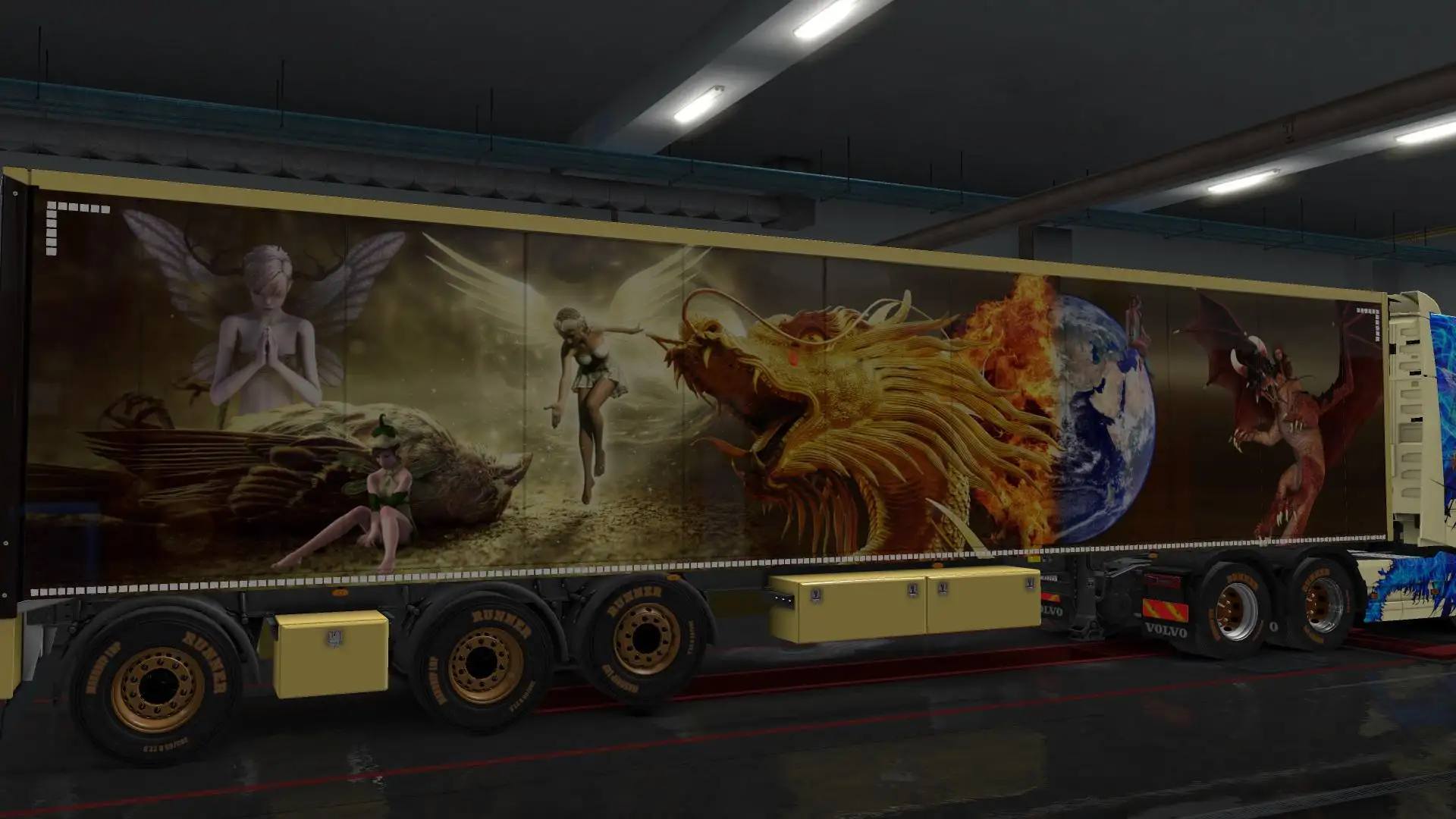 ETS2 - Dragon World Skin (1.35.x)