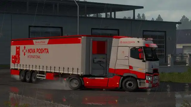 ETS2 - NovaPoshta International Combo Skin V1.0 (1.35.x)