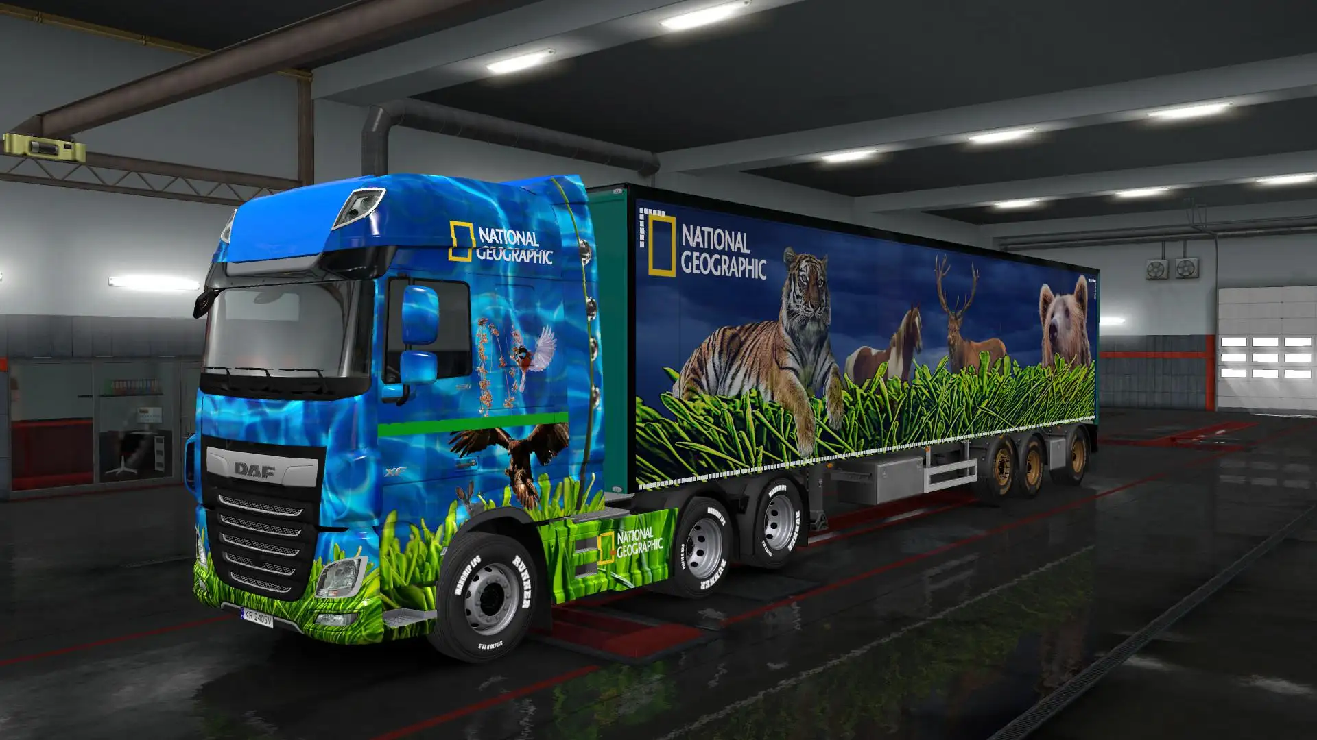 ETS2 - National Geographic Paintjob (1.35.X)