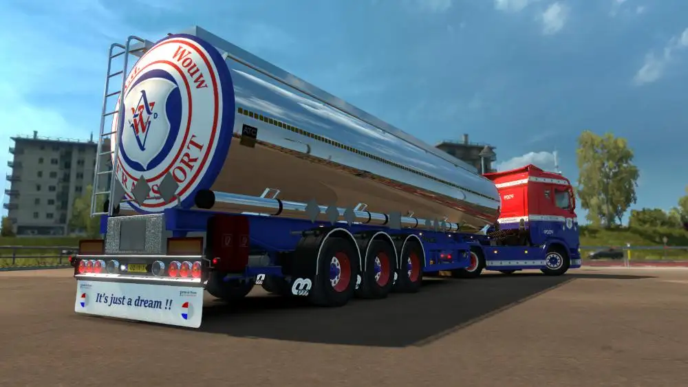 ETS2 - P. van de Wouw Transport Combo V1.2 (1.35.x)