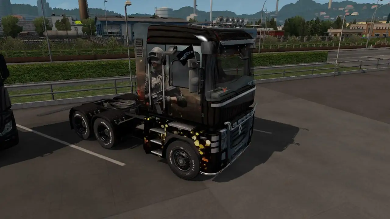 ETS2 - Renault Magnum Pubg Skin (1.35.x)