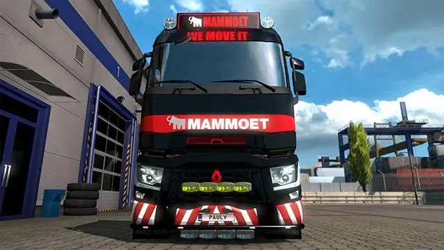ETS2 - Renault Range T Mammoet Skin V1.0 (1.35.X) ETS2 - Renault Range T Mammoet Skin V1.0 (1.35.X)