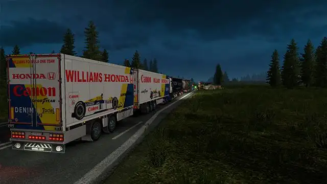 ETS2 - Williams Formula One classics Skins V1.0 (1.35.x) ETS2 - Williams Formula One classics Skins V1.0 (1.35.x)